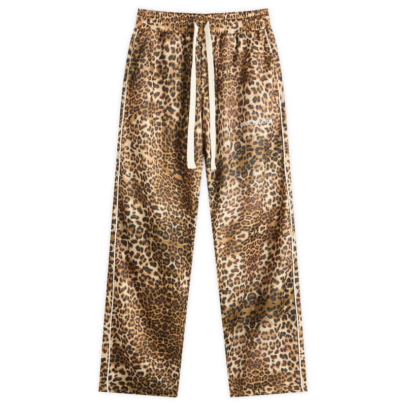コール バクストン メンズ ボトムス カジュアルパンツ トラックパンツ Cole Buxton Leopard Piped Track Pant Leopard アニマル