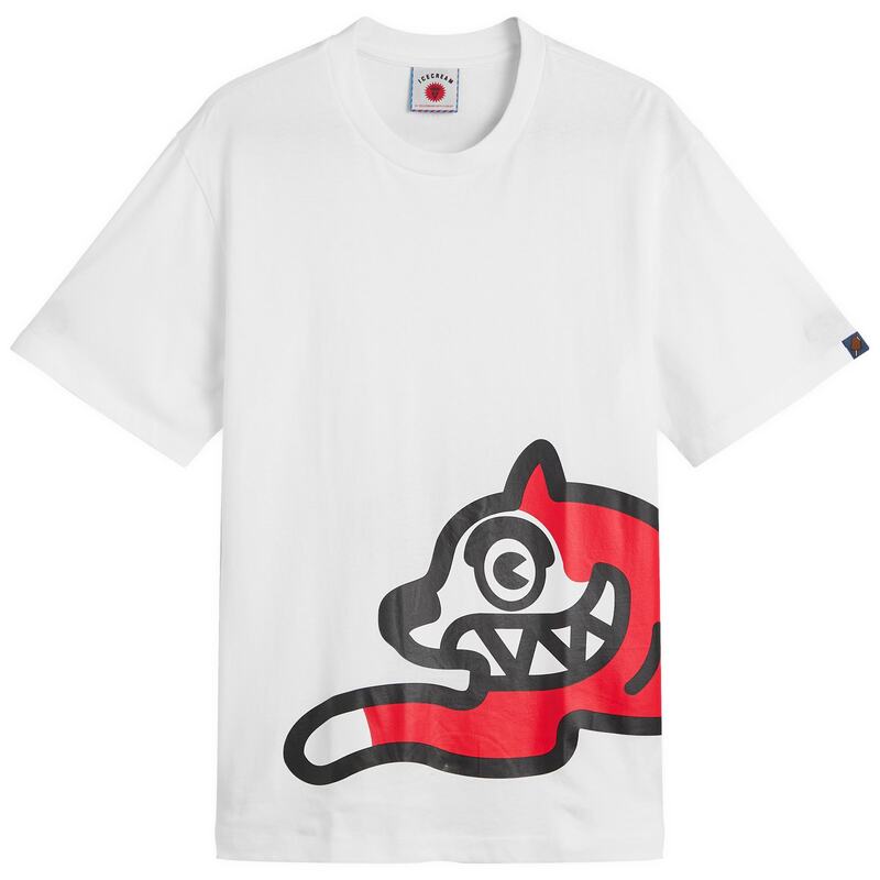 アイスクリーム メンズ トップス Tシャツ ICECREAM Jumbo Running Dog T-Shirt White ホワイト