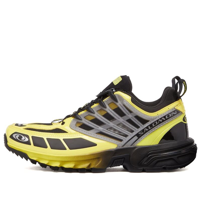 マルタンマルジェラ メンズ シューズ スニーカー MM6 Maison MargielaCS Pro MM6 x Salomon Sneaker Black/Blazing Yellow/Ftw Silver ブラック