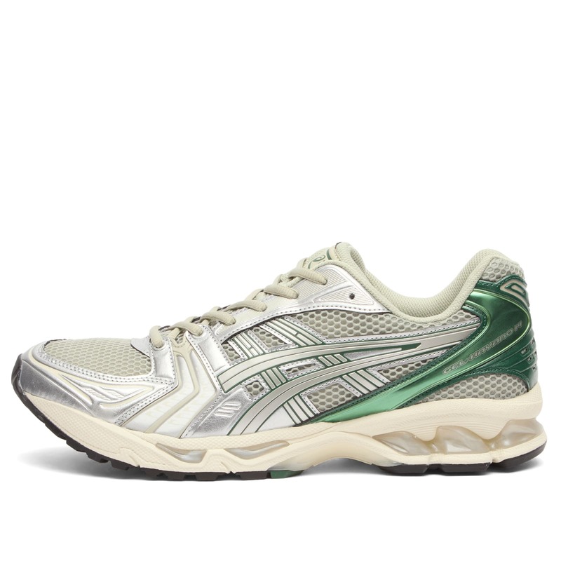 アシックス メンズ シューズ スニーカー Asics GEL-Kayano 14 Sneaker Dried Leaf Green & Pure Silver グリーン