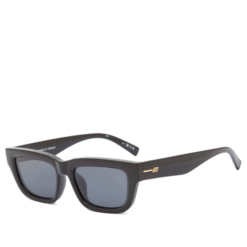 ルスペックス メンズ アクセサリー サングラス・アイウェア Le Specs Le Castle Sunglasses Black & Smoke Mono Polarized ブラック