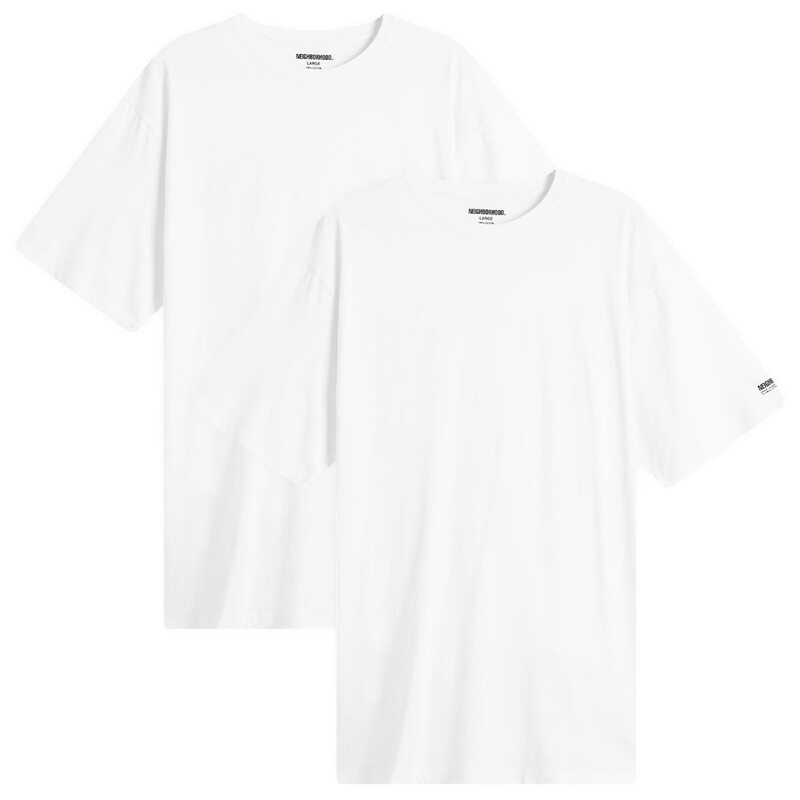 ネイバーフッド メンズ トップス Tシャツ Neighborhood Classic 2 Pack T-Shirts White ホワイト