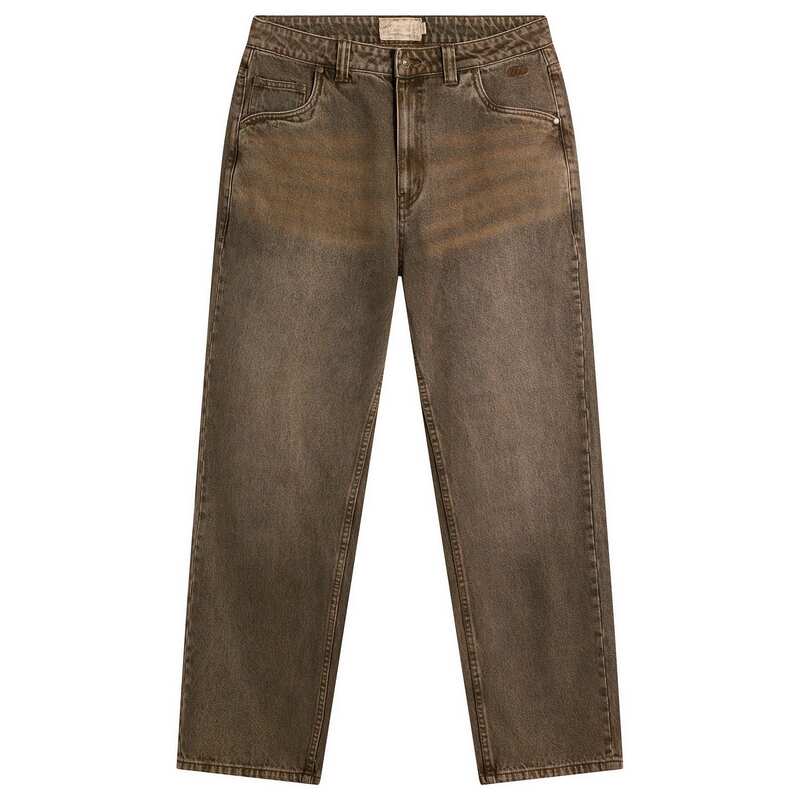 ダイム メンズ ボトムス カジュアルパンツ デニム Dime Relaxedenim Pantsandblasted Brown ブラウン