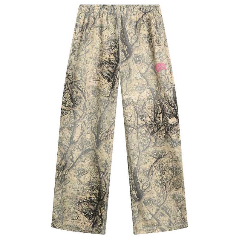 ビリオネアボーイズクラブ メンズ ボトムス カジュアルパンツ ワイドレッグ スウェットパンツ ロゴ Billionaire Boys Club Arch Logo Wide Leg Sweatpants Camo