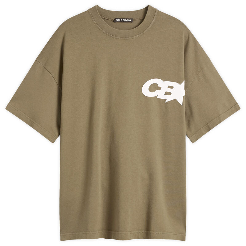 コール バクストン メンズ トップス Tシャツ Cole Buxton CB Staracing T-Shirt Khaki カーキ