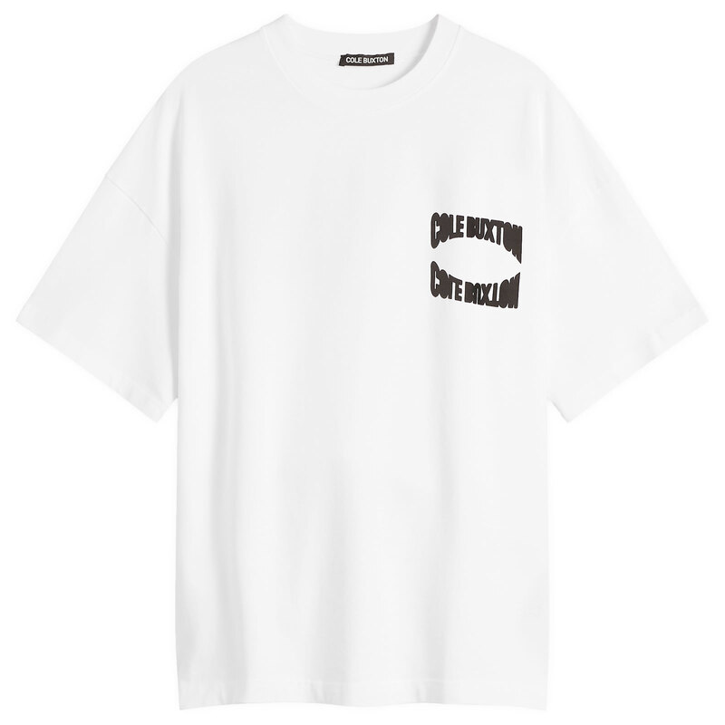 コール バクストン メンズ トップス Tシャツ Cole Buxton Reflected Arc T-Shirt White ホワイト