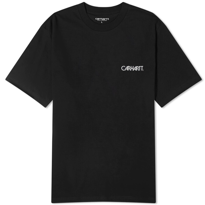 カーハート メンズ トップス Tシャツ Carhartt WIP Soil T-Shirt Black ブラック
