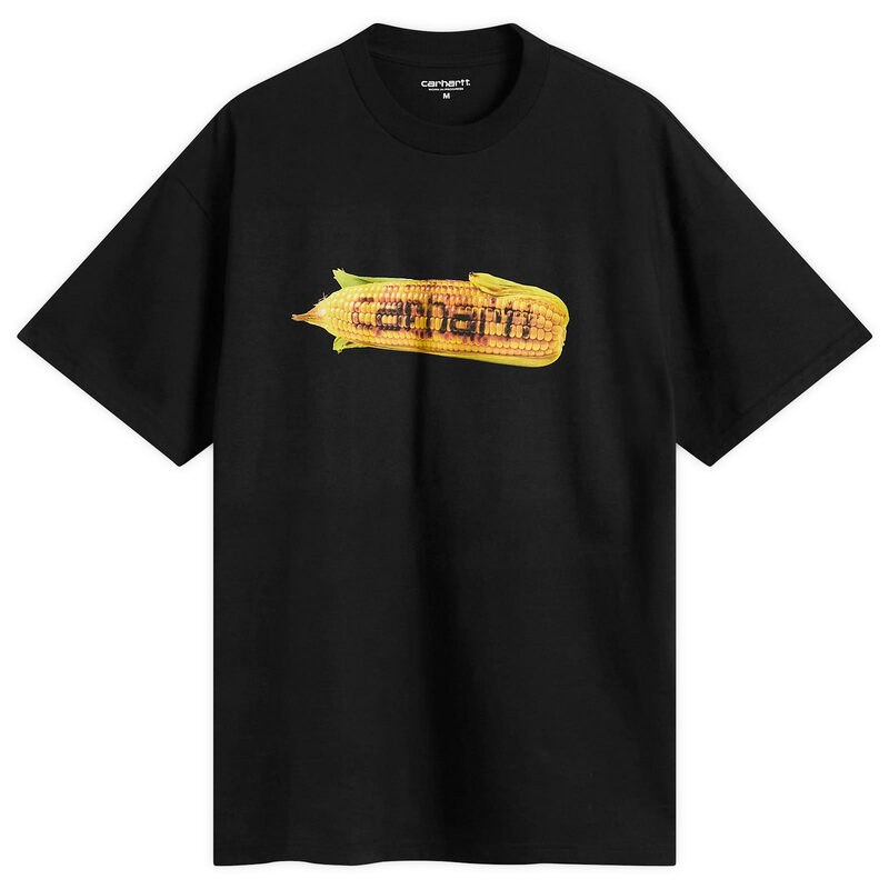 カーハート メンズ トップス Tシャツ Carhartt WIP Hot Cob T-Shirt Black ブラック
