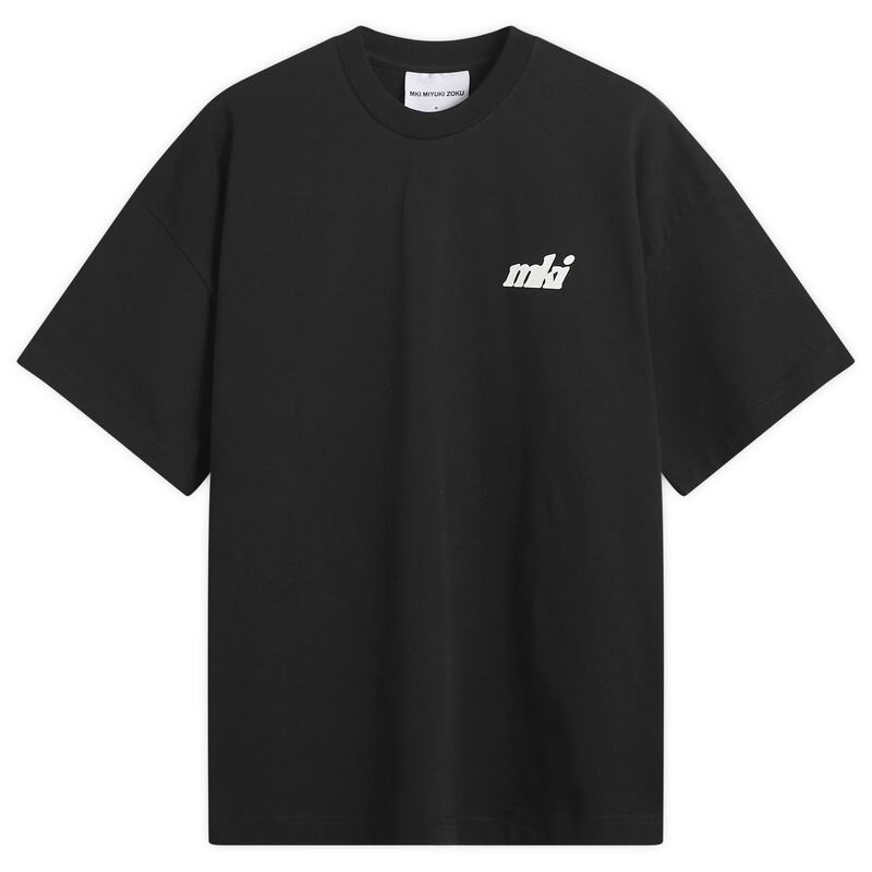 エムケーアイ メンズ トップス ティーシャツ MKI Stamp T-Shirt Black 黒いこと トップス-Tシャツ・カットソー