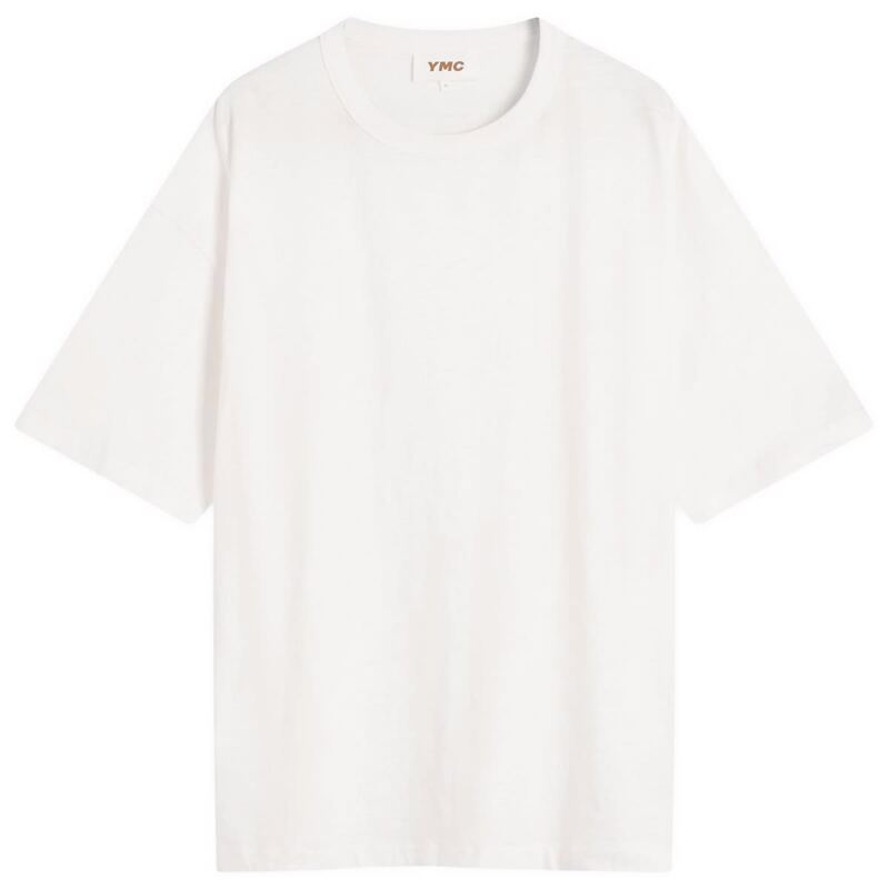 ワイエムシー メンズ トップス Tシャツ YMC Triple T-Shirt White ホワイト