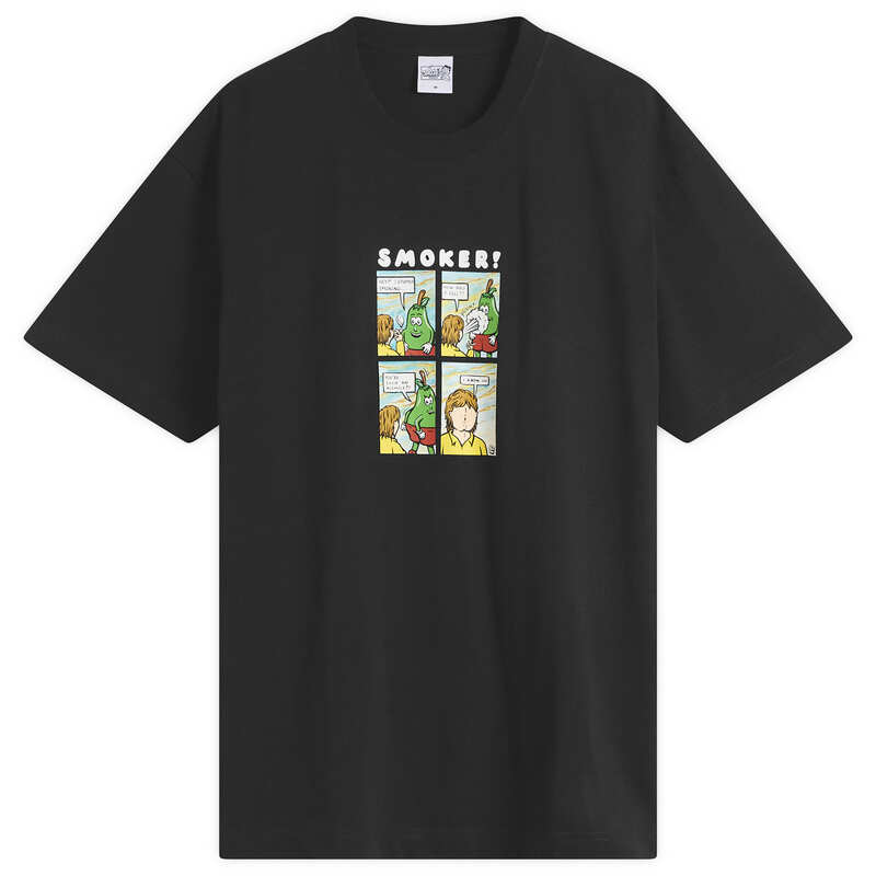 ポーラー スケート カンパニー メンズ トップス Tシャツ Polar Skate Co. Smoker! T-Shirt Black ブラック