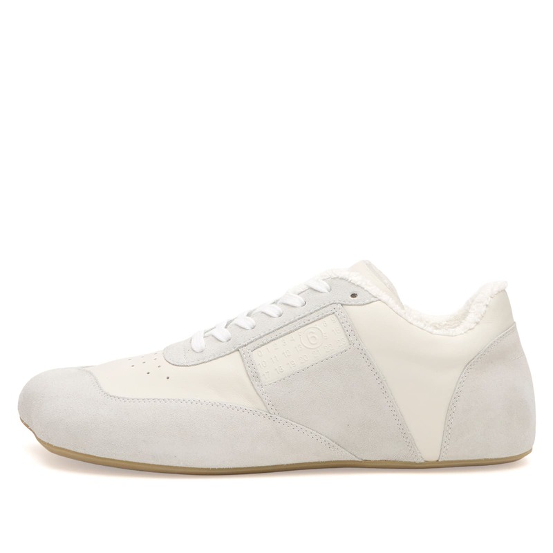 マルタンマルジェラ メンズ シューズ スニーカー レザー MM6 Maison Margiela Leathergomonic Sneaker White ホワイト