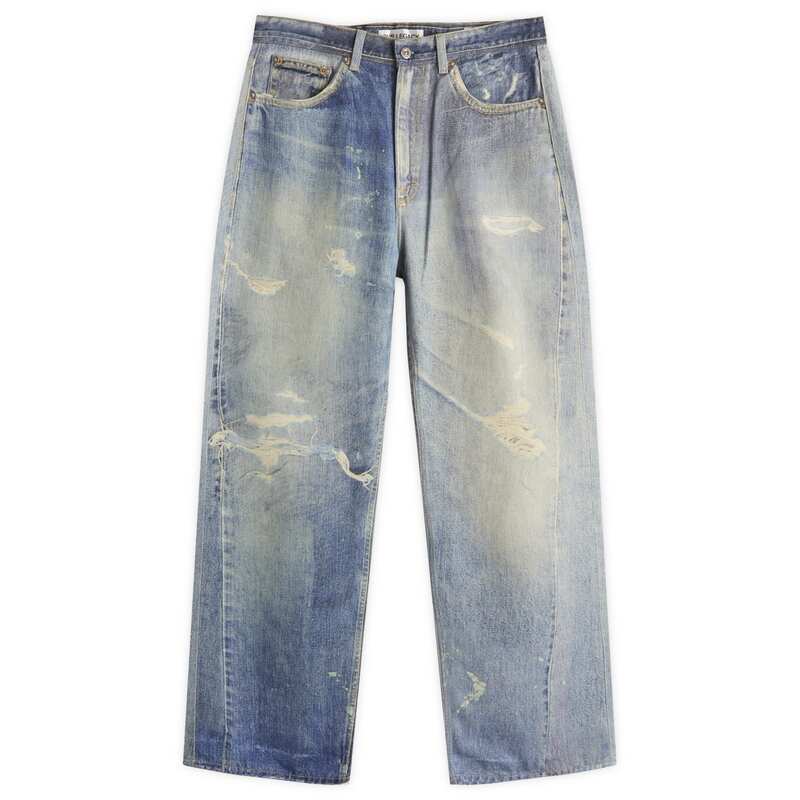 アワーレガシー メンズ ボトムス デニムパンツ ジーンズ Our Legacy Third Cut Jeans Digital Denim Print デニム｜ReVida 店