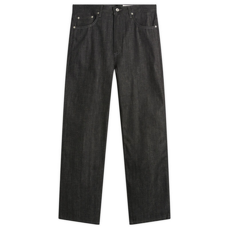 ネイバーフッド メンズ ボトムス デニムパンツ ストレート ジーンズ Neighborhood Straight Leg Rigid Selvedge Denim Jeans Black ブラック