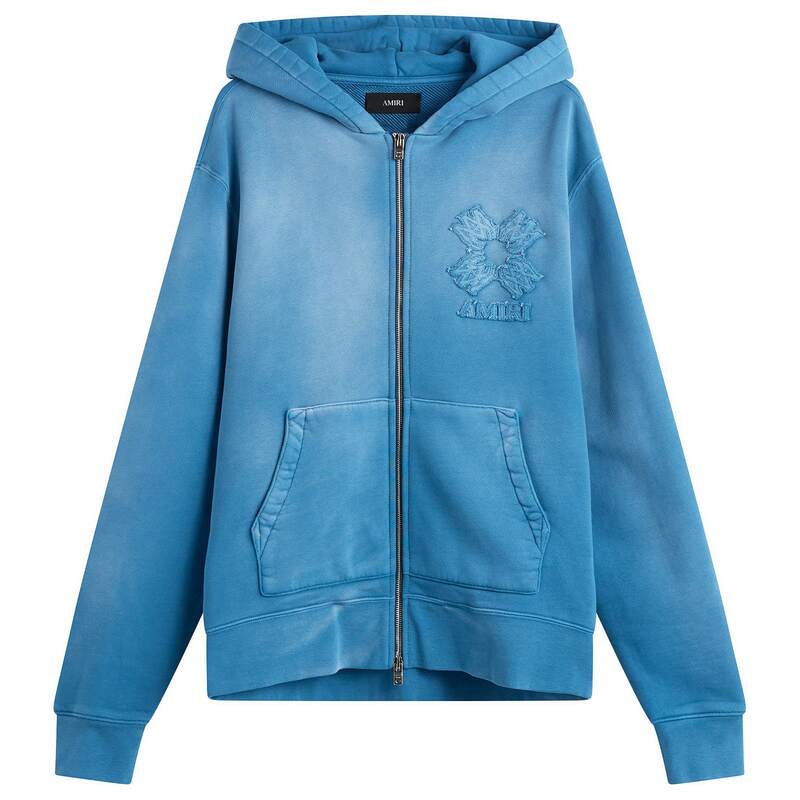 アミリ メンズ アウター パーカー・スウェット AMIRI MA Quad Zip Hoodie Dark Indigo インディゴ