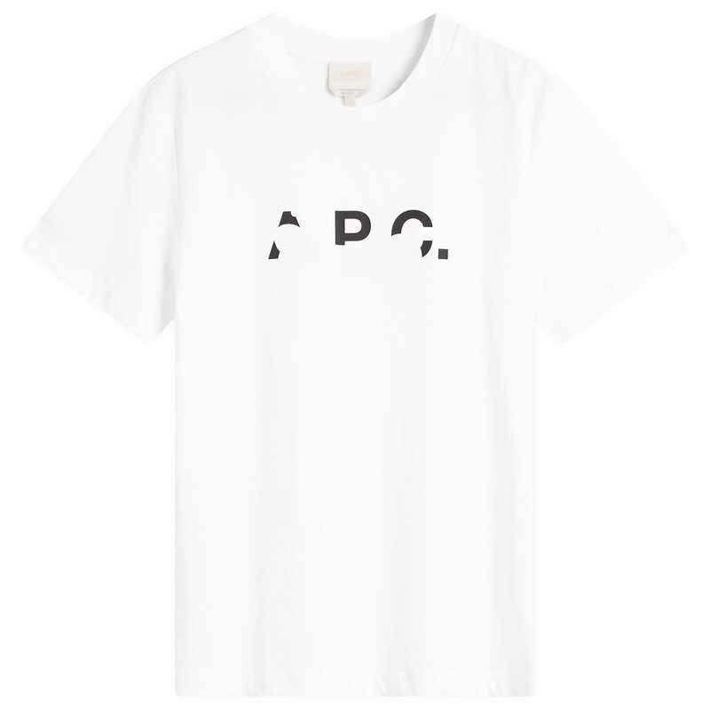 アーペーセー メンズ トップス Tシャツ A.P.C. White Spot-Shirt White ホワイト