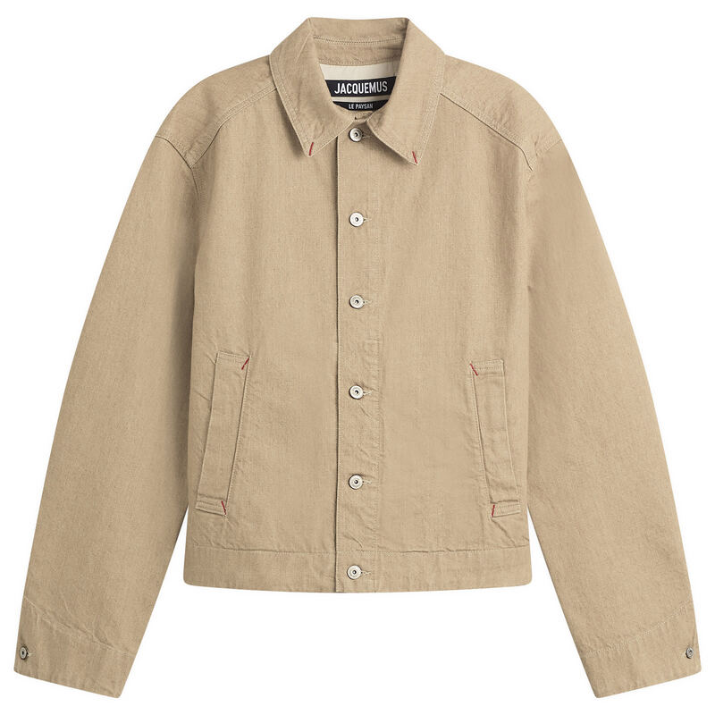 ジャクエムス メンズ アウター ジャケット・ブルゾン コットン Jacquemus Cotton Mirada Jacket Beige ベージュ