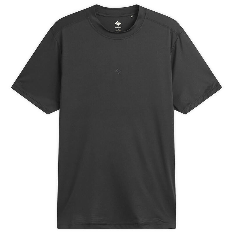 リプレゼント メンズ トップス プルオーバー メッシュ Represent 247 Dna Mesh T-Shirt Jet Black 黒いこと