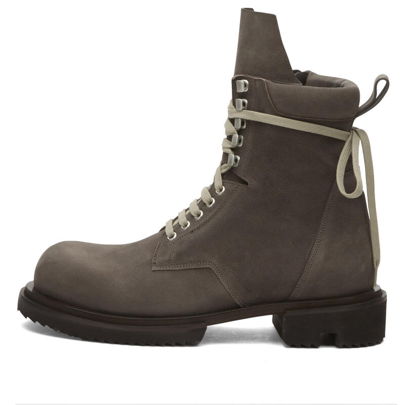 リックオウエンス メンズ シューズ ブーツ・レインブーツ Rick Owens Army Gabe Boot Dark Dust 正規陸軍