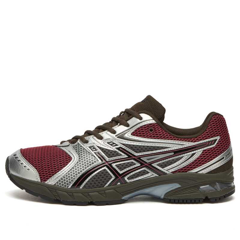 アシックス メンズ シューズ スニーカー Asics Gel-Ds 14 Sneakers Oxblood & Black ブラック画像