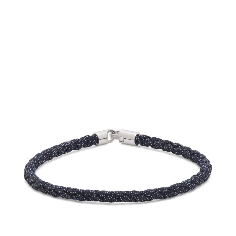 ミアンサイ メンズ アクセサリー ブレスレット・バングル・アンクレット デニム Miansai Cruz Denim Bracelet Blue ブルー