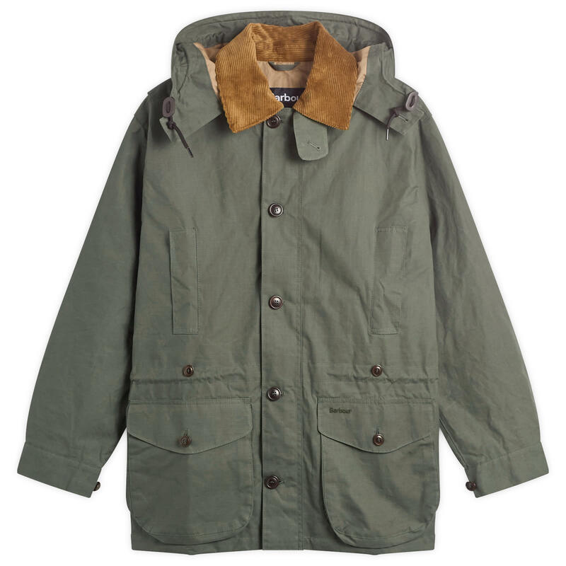 バブアー メンズ アウター ジャケット・ブルゾン Barbour Heritage+ Endurance Casual Jacket Green グリーン