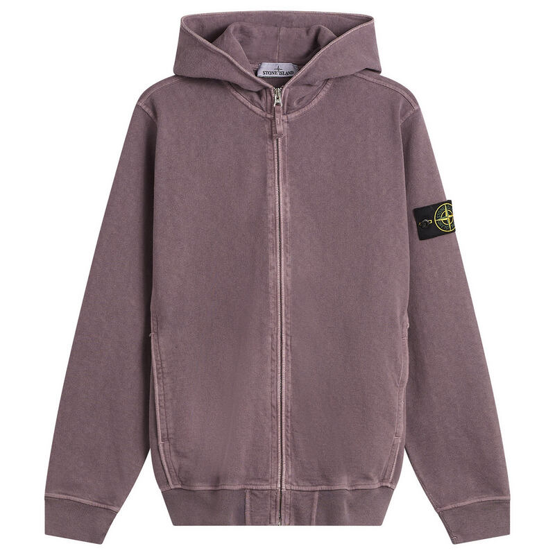 ストーンアイランド レディース アウター パーカー・スウェット Stone Island Hoodie Purple Grey 薄墨色