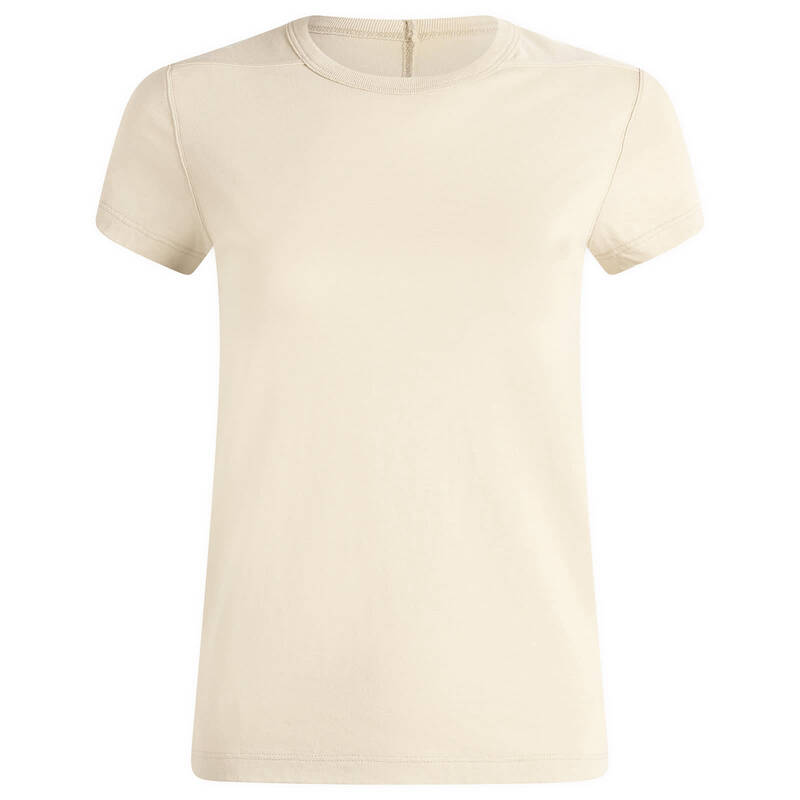 リックオウエンス レディース トップス Tシャツ クロップド Rick Owens Cropped Level T-Shirt Sand サンド