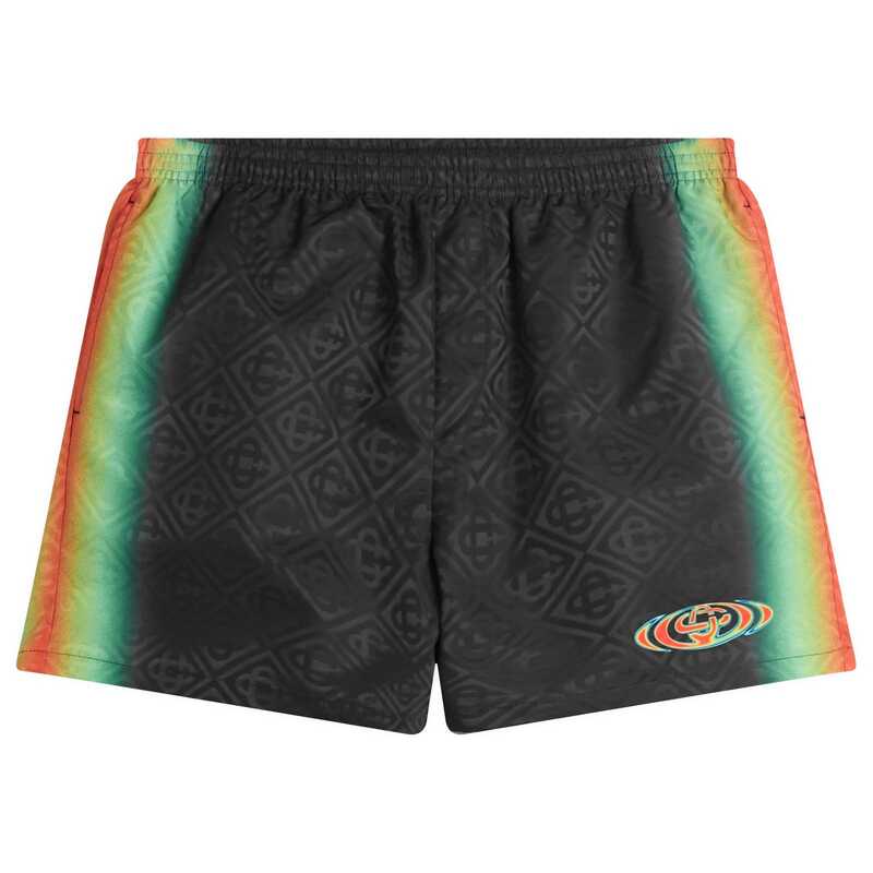 カサブランカ メンズ 水着 ハーフパンツ・ショーツ ショートパンツ Casablanca Monogram Swim Shorts Black ブラック 47,880円