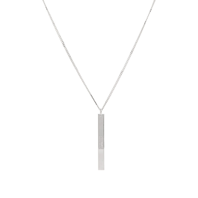 マルタンマルジェラ メンズ アクセサリー ネックレス・チョーカー・ペンダントトップ レース MM6 Maison Margiela Pendant Necklace Polished Palladio