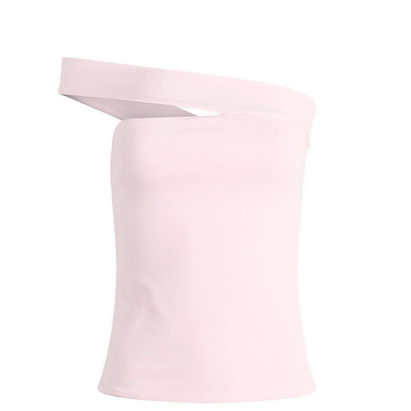 スキムズ レディース トップス シャツ コットン ジャージー SKIMS Cotton Jersey One Shoulder Top Cherry Blossom