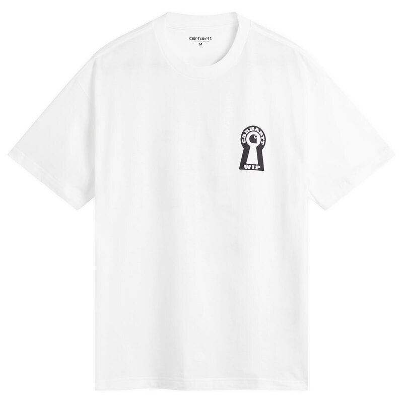 カーハート メンズ トップス Tシャツ Carhartt WIP Locked T-Shirt White ホワイト