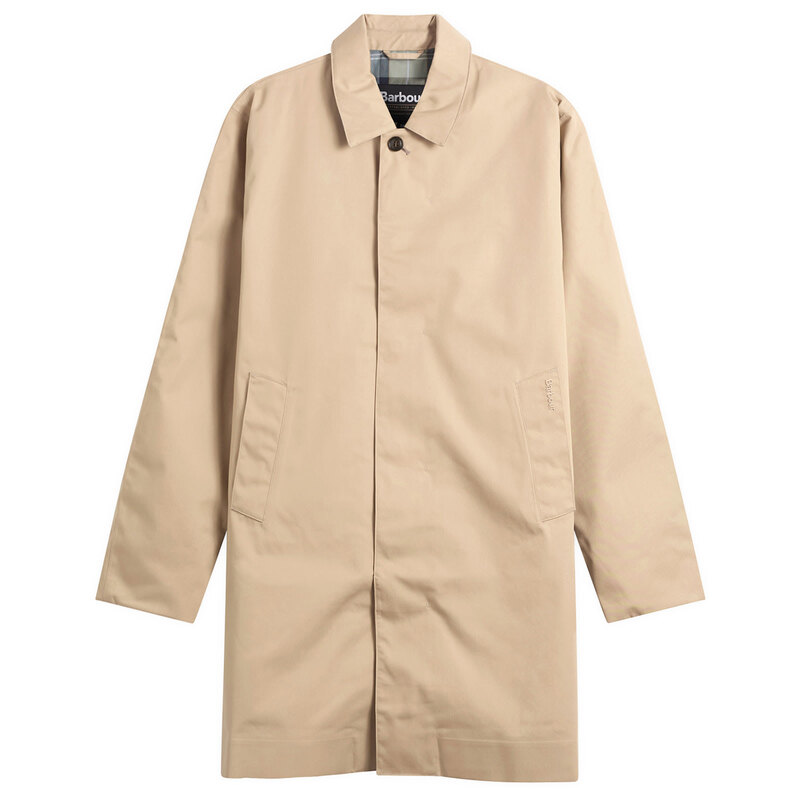 バブアー メンズ アウター ジャケット・ブルゾン Barbourokig Waterproof Jacket Washed Stone & Highland Loch ストーン|ReVida 店