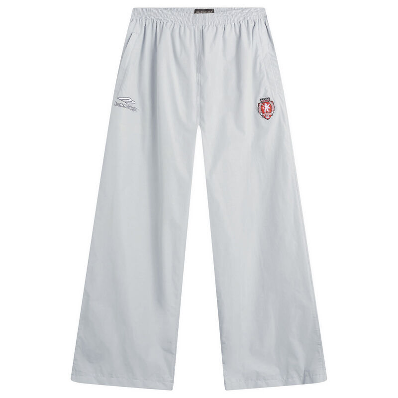 バレンシアガ メンズ ボトムス カジュアルパンツ トラックパンツ Balenciagamerican Football Track Pant New Grey グレー