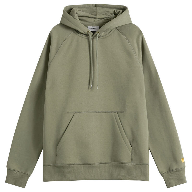 カーハート メンズ アウター パーカー・スウェット Carhartt WIP Hooded Chase Sweat Leaf & Gold ゴールド 20,335円