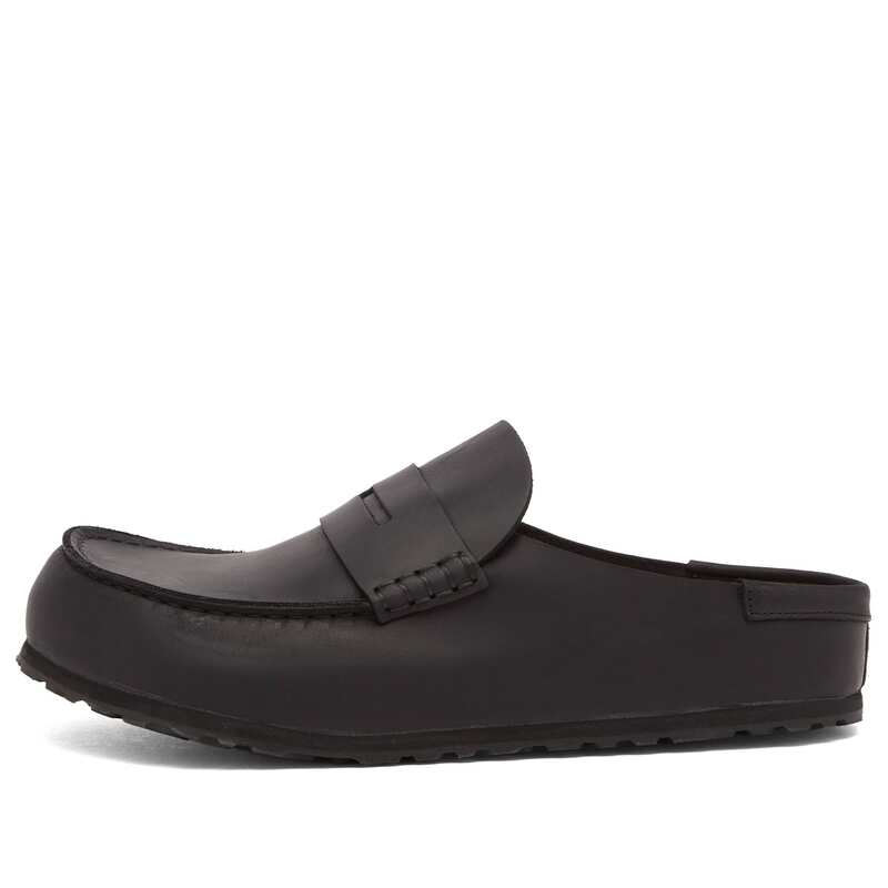 ビルケンシュトック メンズ シューズ サンダル Birkenstock Naples Wrapped Black Oiled Leather ブラック｜ReVida 店