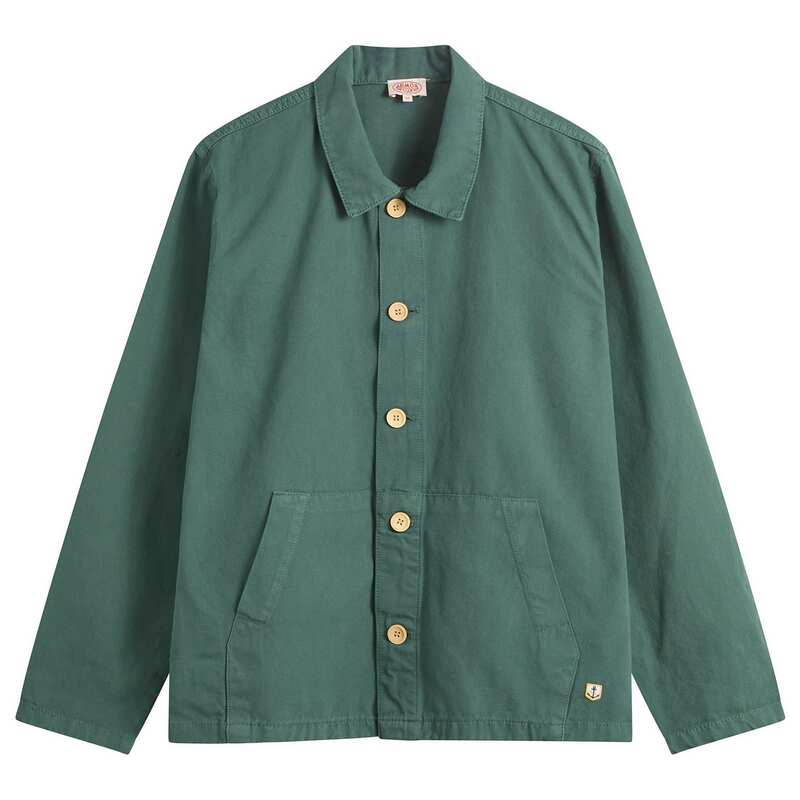 アルモーリュックス メンズ アウター ジャケット・ブルゾン Armor-Lux Fisherman Chore Jacket Dark Ivy