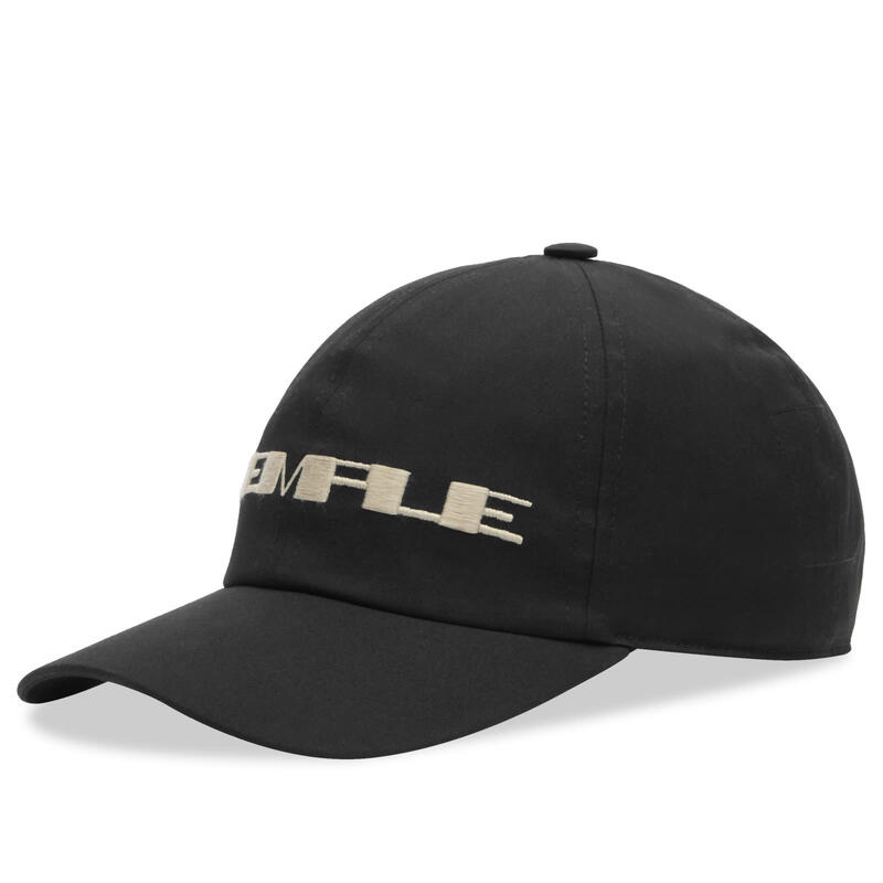 リックオウエンス メンズ 付属品 鳥打ち帽 旗がしら Rick Owens DRKSHDW Temple Baseball Cap Black 黒いこと バッグ・小物・ブランド雑貨-帽子