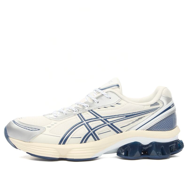 アシックス メンズ シューズ スニーカー Asics Gel-Kinetic Fluent Sneakers White & Independence Blue ホワイト
