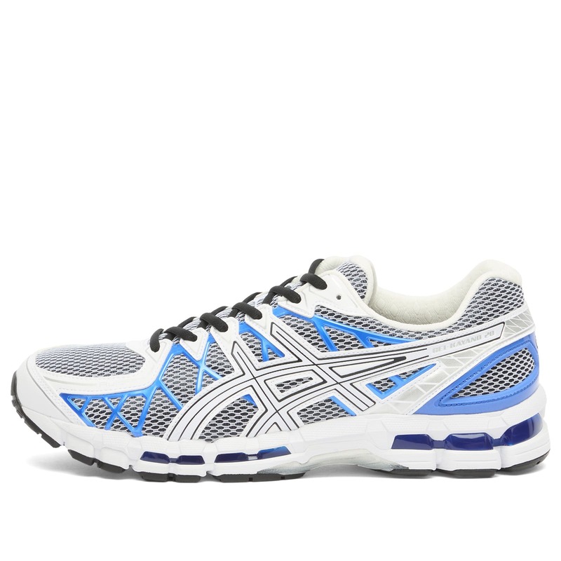 アシックス メンズ シューズ スニーカー Asics Gel-Kayano 20 Sneakers White & Illusion Blue ホワイト