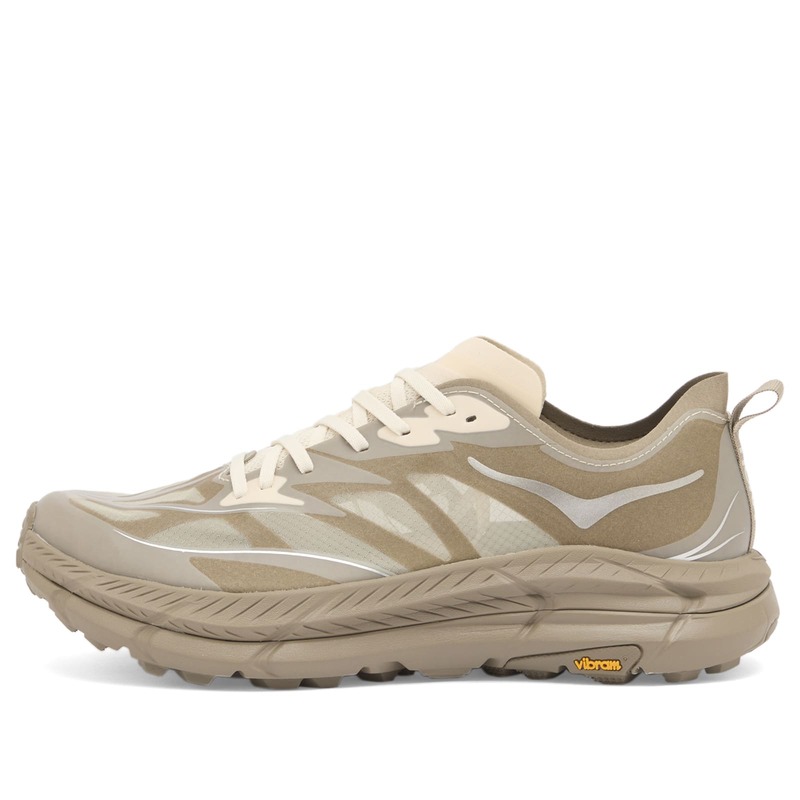 ホッカオネオネ メンズ シューズ スニーカー HOKA ONE Mafate Speed 4 Lite Sneaker Light Roast & Oatmilk
