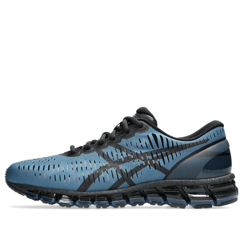 アシックス メンズ シューズ スニーカー Asics x C.P. Company Gel-Quantum 360 I Sneakers Morrocan Blue & Caviar ブルー