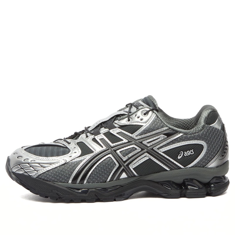 アシックス メンズ シューズ スニーカー Asics x Unaffected Gel Nimbus 10.1 Sneaker Silver & Black ブラック
