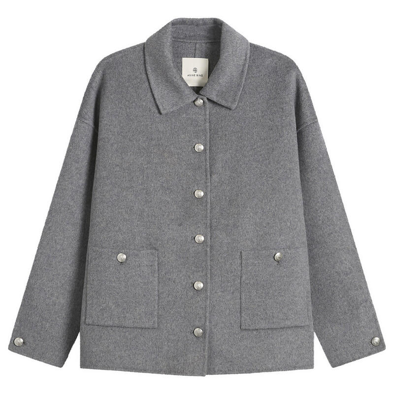 アニービン レディース アウター 上衣・上衣 Anine Bing Luca Jacket Grey Melange 薄墨色