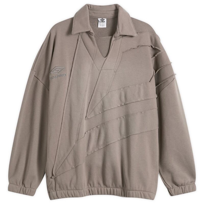 アンブロ メンズ アウター パーカー・スウェット Umbro Diamondrill Sweatop Brushed Nickel