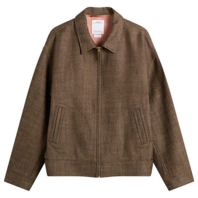 ビズビム メンズ アウター 上衣・上衣 Visvim Strato Bomber Jacket Dk Brown 赤銅色