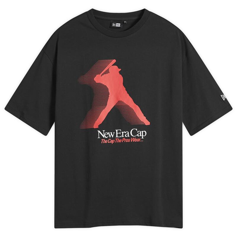 ニューエラ メンズ トップス Tシャツ グラフィック New Era Player Graphic T-Shirt Black ブラック
