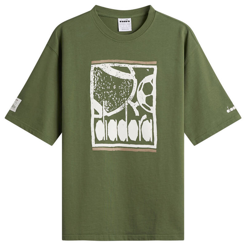 ディアドラ メンズ トップス Tシャツ Diadora Legacy T-Shirt Green Botanic グリーン