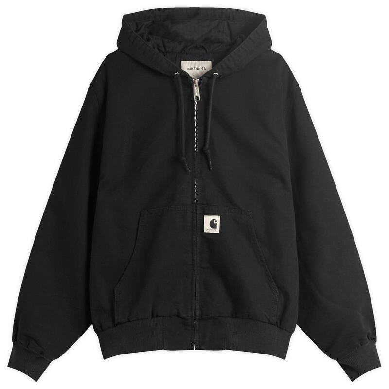 カーハート レディース アウター ジャケット・ブルゾン Carhartt WIP OG Active Jacket Black Rinsed ブラック