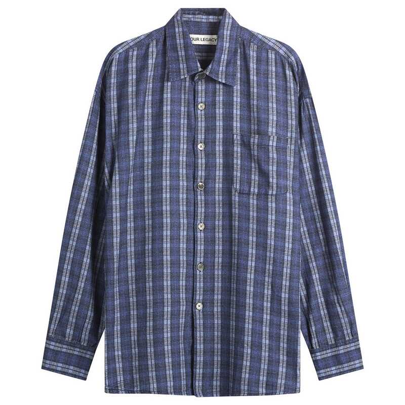 アワーレガシー メンズ トップス シャツ Our Legacy Check Borrowed Shirt Check チェック